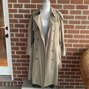 Vintage London Fog Double-Breasted Trench Coat(Sz 38/US 6)